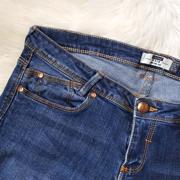 Bershka Denim Supper Skinny Low Rise Size 10 - Picture 3 of 13